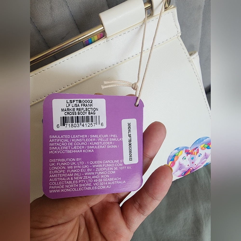 Lisa Frank X Loungefly Purse - Picture 2 of 6
